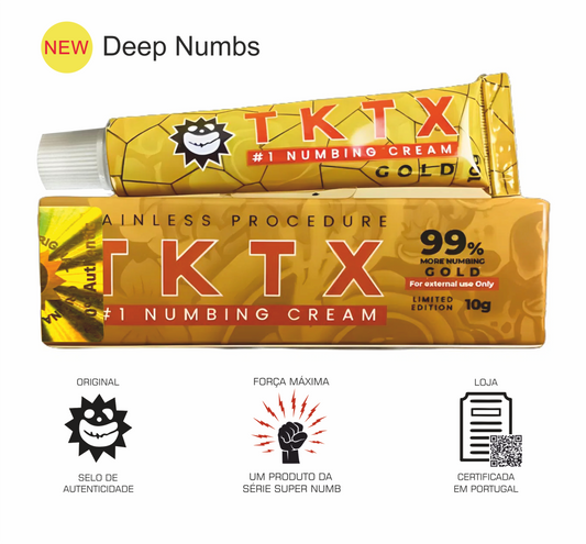 Pomada Anestésica TKTX Gold 99% - Edição Especial