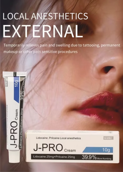 Pomada Anestésica J- Pro Cream | Pele aberta e fechada 10g