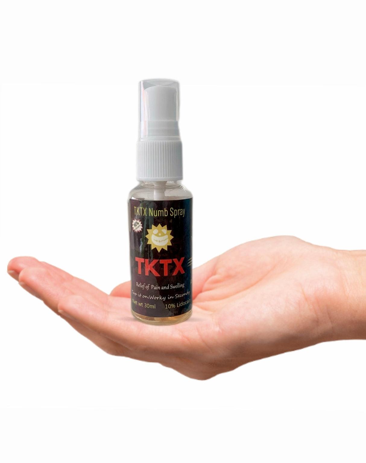 Spray Anestésico Tópico TKTX 30ml  - Pele Aberta