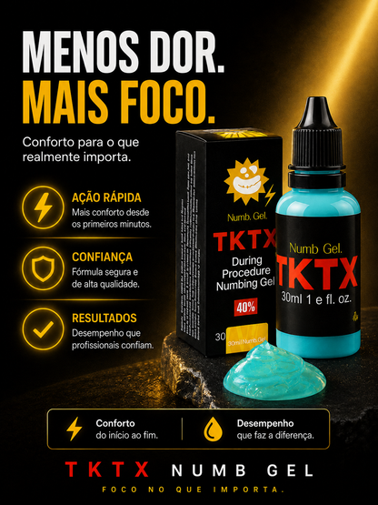 Gel TKTX Black 40% - Pack