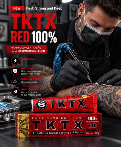 3 Unid. TKTX Red 100%
