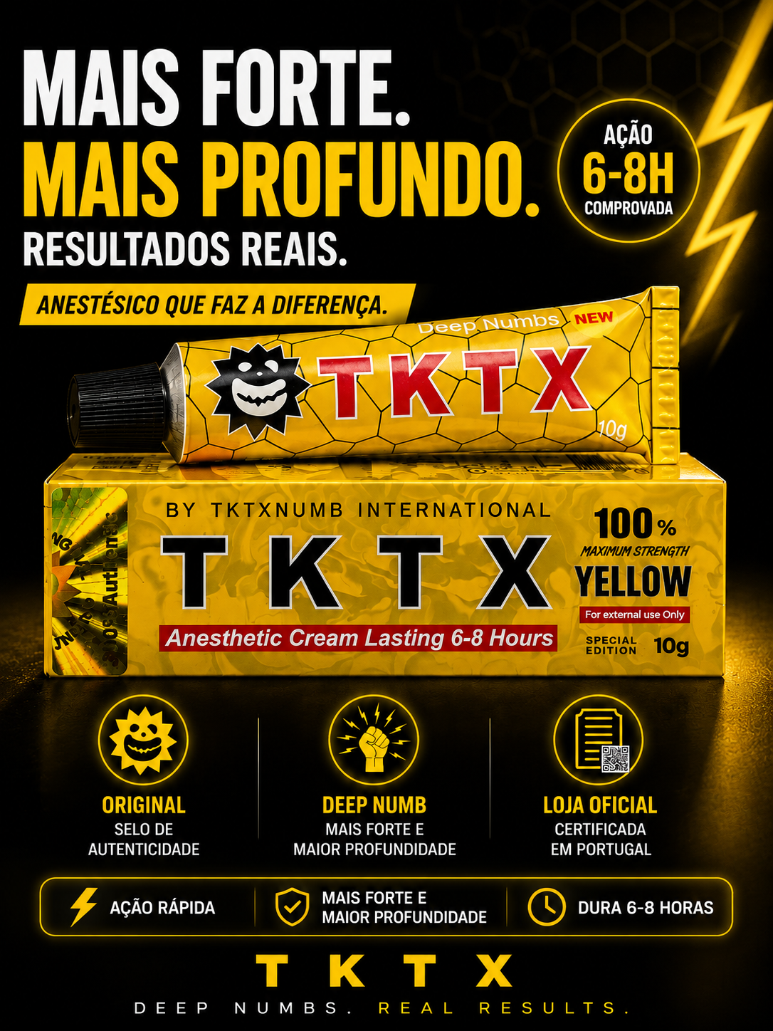 Pomada TKTX Yellow 100%