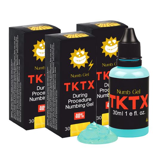 Gel TKTX Black 40% – Conforto da Pele Durante Procedimentos  30ml