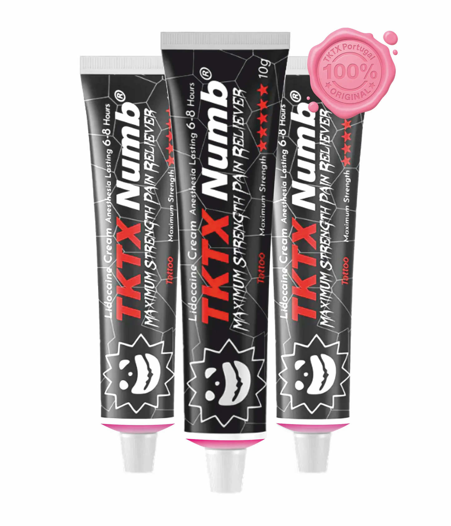 3 Unid. TKTX Black Numb | MAXIMUM STRENGTH