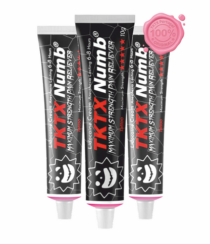 3 Unid. TKTX Black Numb | MAXIMUM STRENGTH