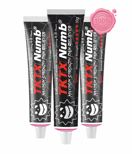 3 Unid. TKTX Black Numb | MAXIMUM STRENGTH