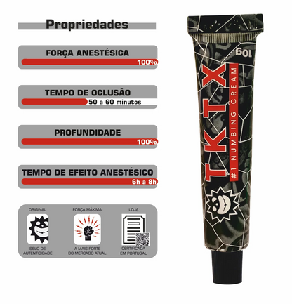 Pack TKTX: 2 Pomadas TKTX Black 100% + 1 Bálsamo Hidratante Grátis