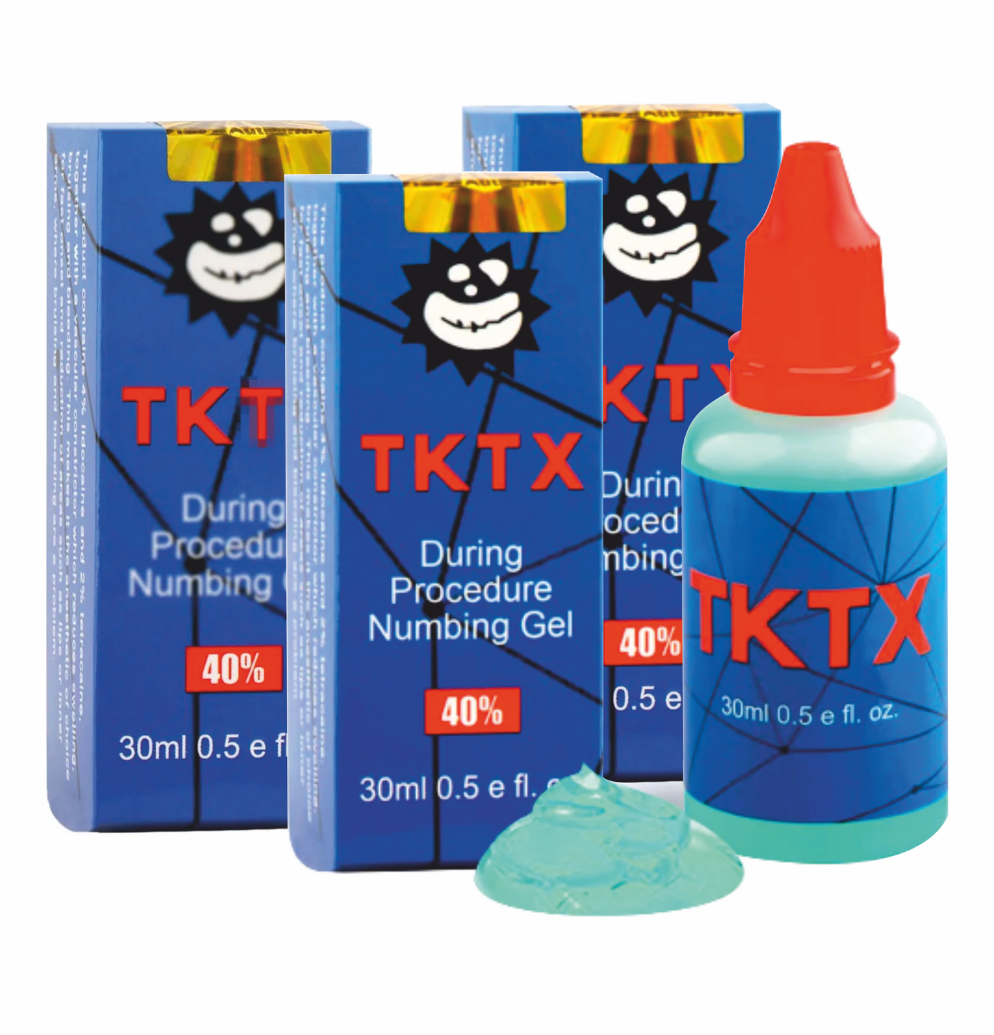 TKTX Blue Gel Anestésico para Pele Aberta. 30ml