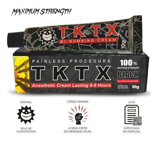 Pomadas TKTX 100% | Força Máxima | Produto Exclusivo