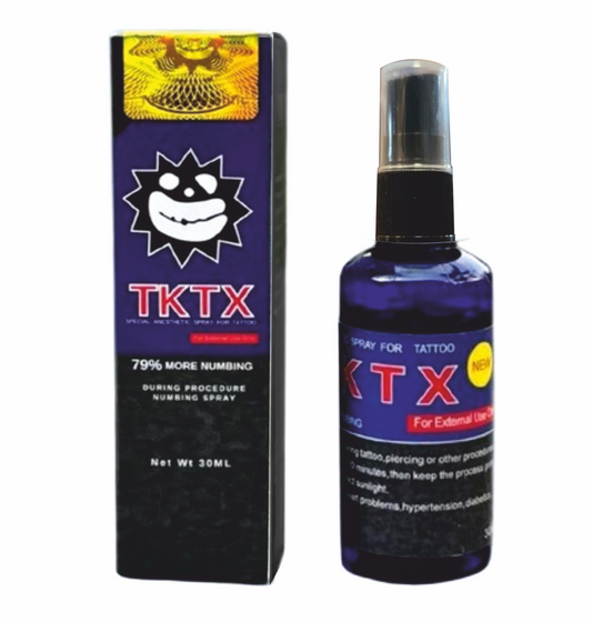 Spray TKTX 𝕄𝔞𝔵𝔦𝔪𝔲𝔪 𝕊𝔱𝔯𝔢𝔫𝔤𝔱𝔥 - Uso durante o procedimento 30ml