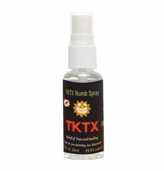 Spray Anestésico Tópico TKTX 30ml Lidocaína 10% - Pele Aberta