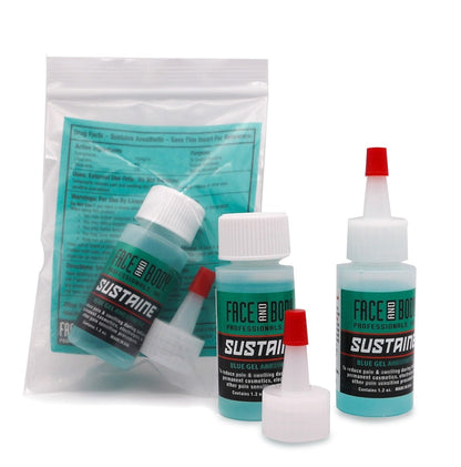 Sustaine® Blue Gel - Conforto à pele durante procedimentos estéticos profissionais.