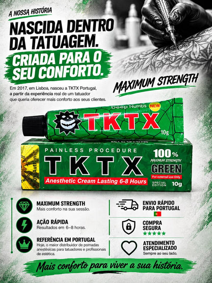 3 Unid. TKTX Green 100%