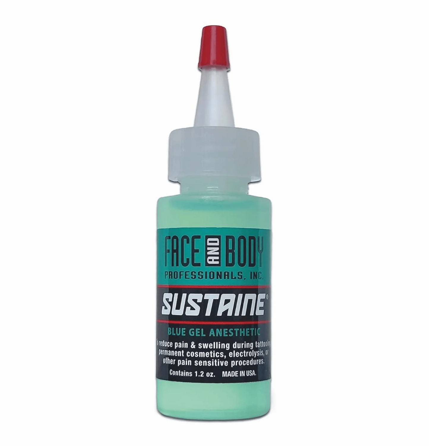 Sustaine® Blue Gel - Conforto à pele durante procedimentos estéticos profissionais.
