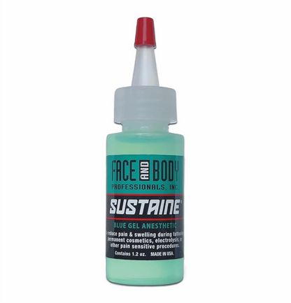 Sustaine® Blue Gel - Conforto à pele durante procedimentos estéticos profissionais.